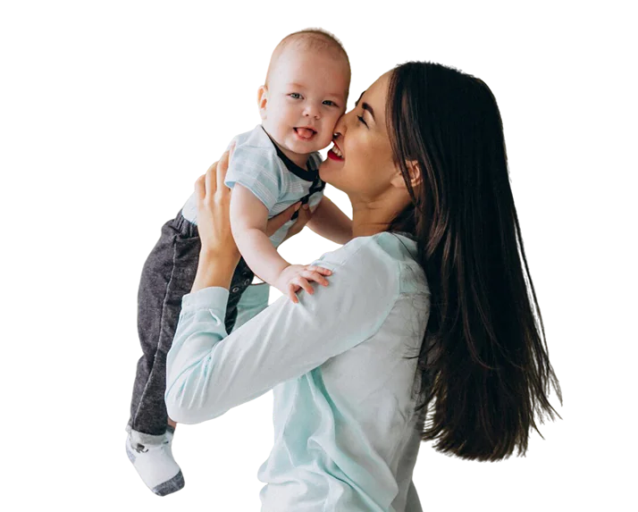 mama with baby - aas fertility & ivf center